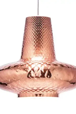 Novità Lampada a sospensione Giulietta 130 cm oro rosa metallizzato