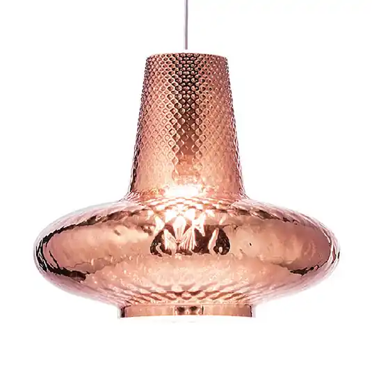 Novità Lampada a sospensione Giulietta 130 cm oro rosa metallizzato