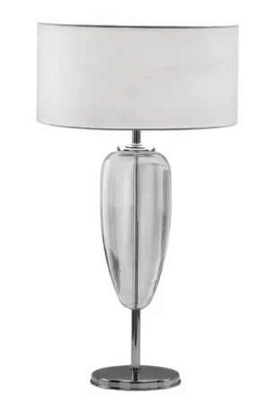 Scelto Dai Clienti Lampada da tavolo Show Ogiva 82 cm elemento in vetro chiaro