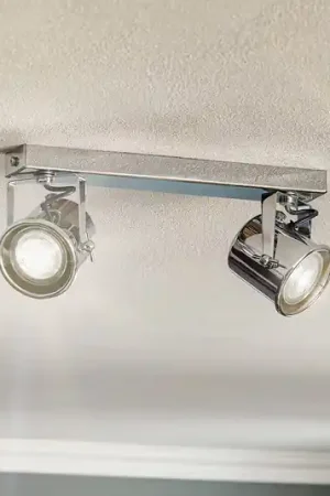 Occasione Faretto da soffitto Canico, 2 luci, cromato