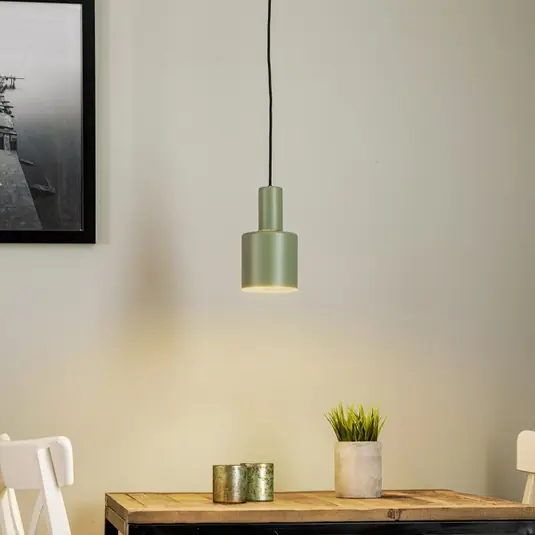 Euluna Selma lampada a sospensione, a 1 luce, verde, Ø 11 cm Acquista Ora