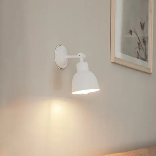 Applique Emoti, 1 luce, bianco Nuova Collezione