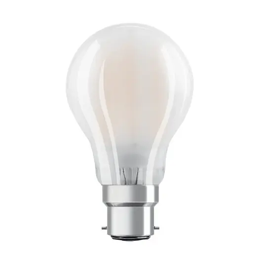 OSRAM lampadina LED B22d Classic 827 6,5W set 2x Nuovo Arrivo