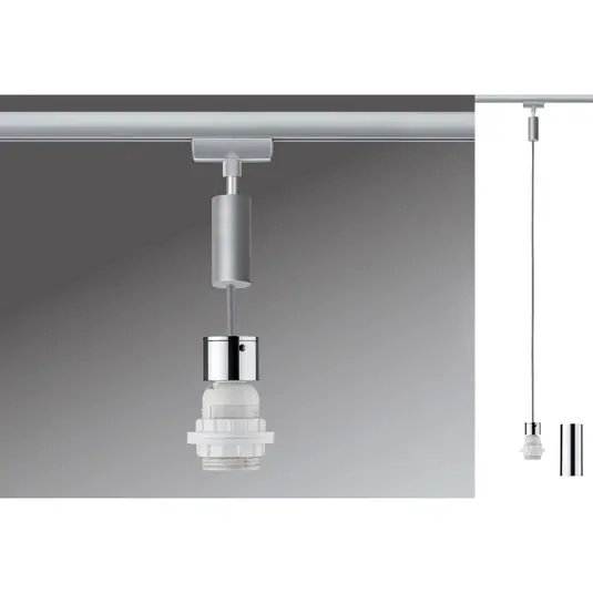 Paulmann URail 2Easy Basic sospensione cromo opaco Prezzo Di Fabbrica