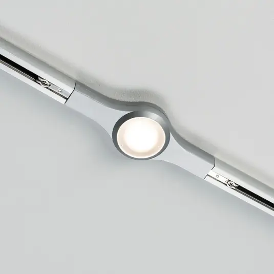 Paulmann URail LED Line Connector, cromo satinato Consegna Rapida