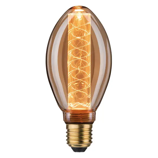 Lampadina LED E27 B75 4W Modello a spirale con bagliore interno Prezzo Basso