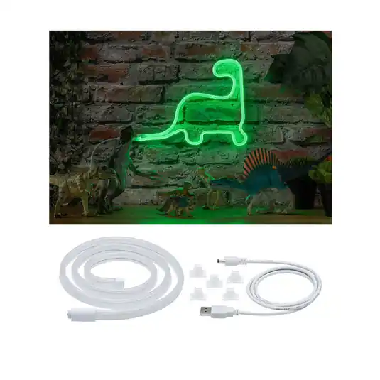 Ultima Occasione Paulmann Striscia LED Neon Colorflex USB 1 m verde