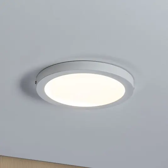 Paulmann Atria plafoniera LED Ø22cm bianco satin. Promo Stagionale