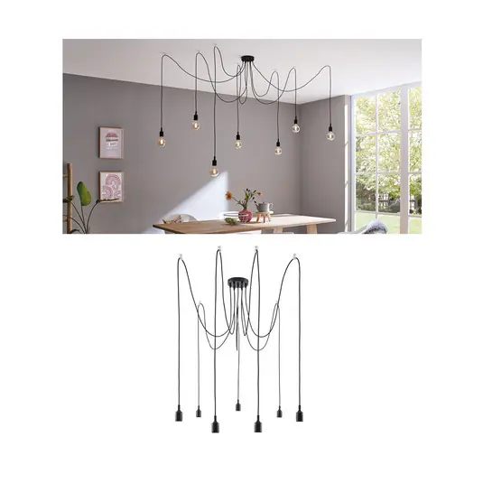 Paulmann Neordic Ketil sospensione, 7 luci Sconto