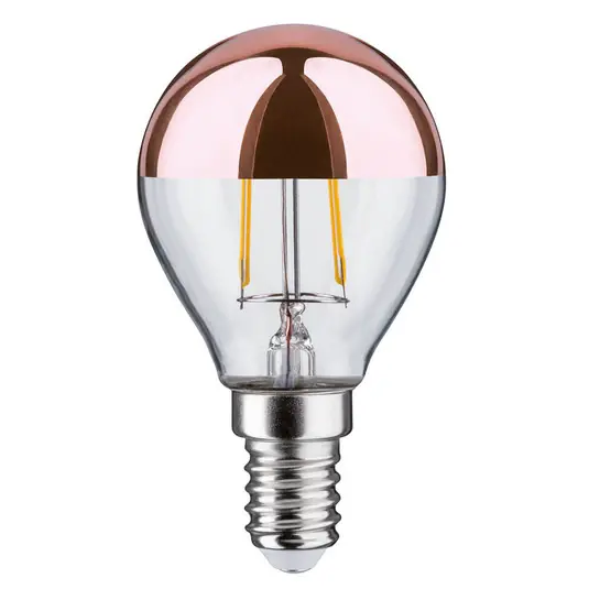 Promozione Paulmann specchiata LED E14 2,6W 827 rame