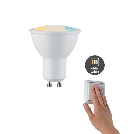 Paulmann LED riflettore GU10 5,9W CCT WhiteSwitch Prezzo Ridotto