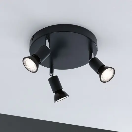 Paulmann Carolina spot soffitto, 3 luci IP44 Offerta Lampo