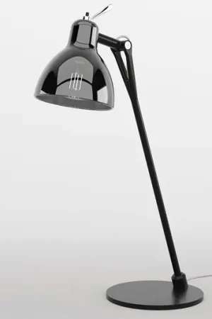 Lampada da tavolo Rotaliana Luxy T0 Glam, nero/fumo, 52 cm Spedizione Espresso