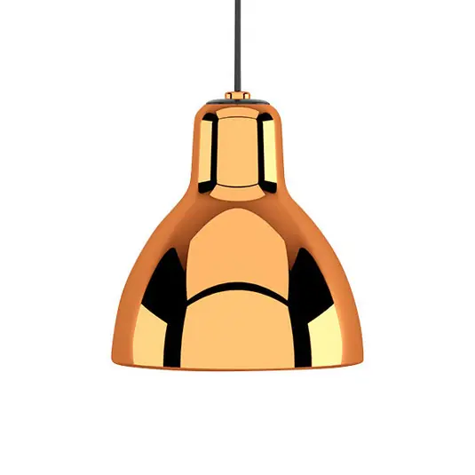 Rotaliana Luxy H5 Glam a sospensione nero/rame Occasione Imperdibile