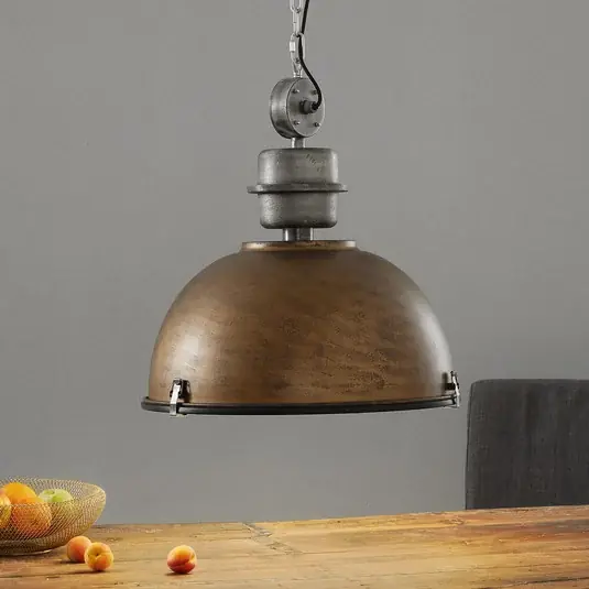 Compra Online Lampada a sospensione Bikkel XXL marrone