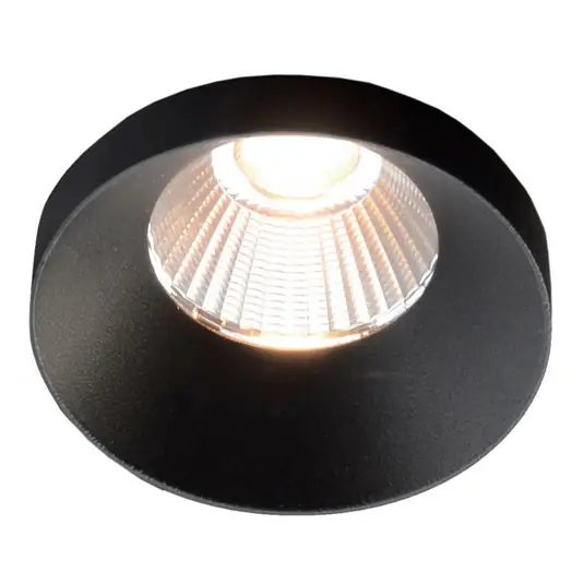 Promozione GF design Owi lampada a incasso IP54 nero 2.700 K