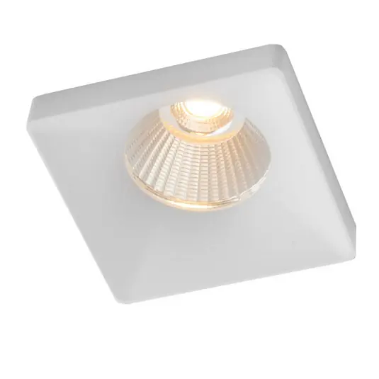 Solo Oggi GF design Lampada a incasso Squary IP54 bianco 2.700 K
