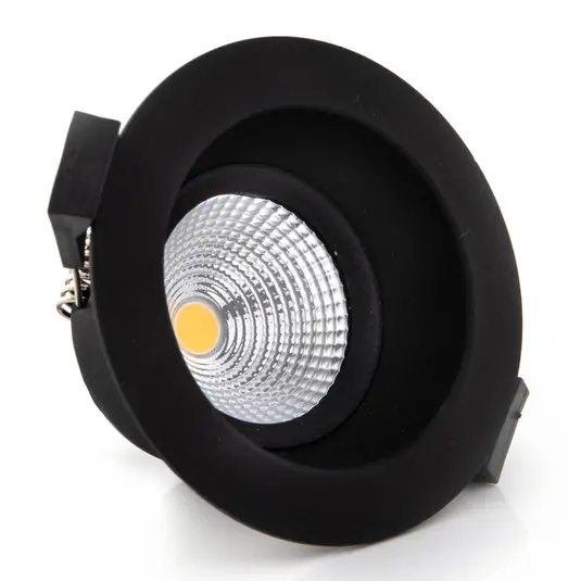 SLC One Soft Faretto da incasso a LED nero 3.000K Ultime Pezzi