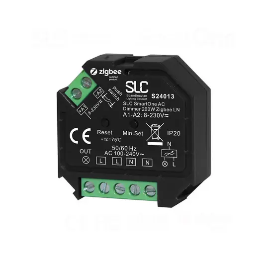 Prezzo Scontato SLC SmartOne AC Dimmer Mini 200W ZigBee LN