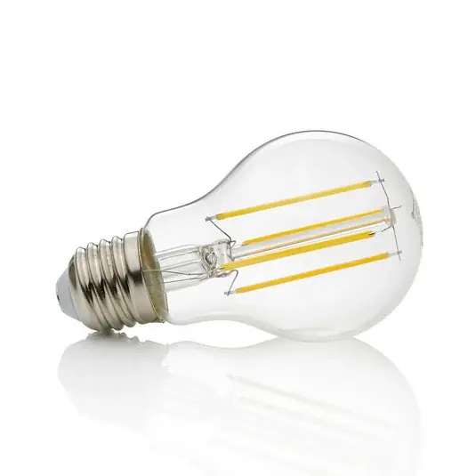 Quantità Limitata Lampadina LED Lindby, a filamenti, E27, 7 W, trasparente, 2.700 K