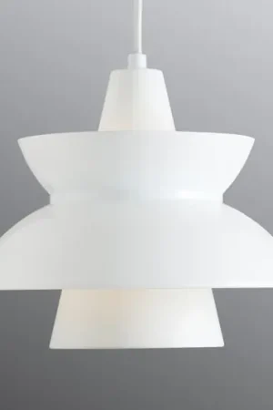 Louis Poulsen Doo-Wop lampada a sospensione bianca Nuova Collezione