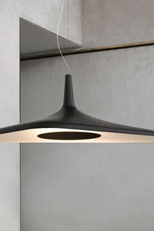 Futuristica lampada a sospensione LED Soleil Noir Offerta