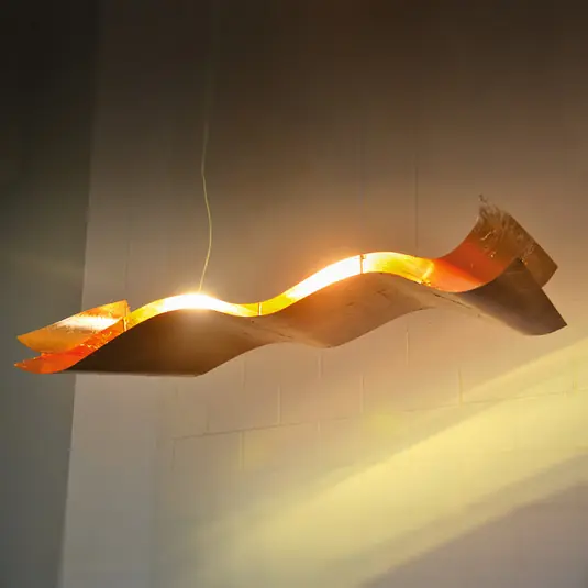 Più Venduto Lampada A Tempo Perso con oro in foglia