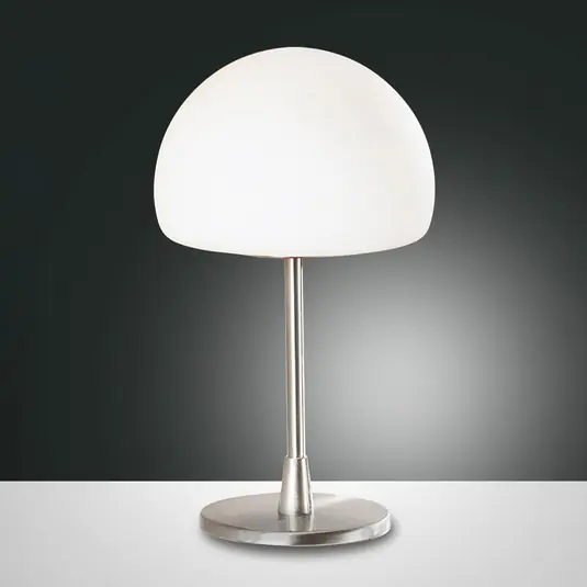 Lampada da tavolo LED Gaia con touchdimmer, cromo Vendita Finale