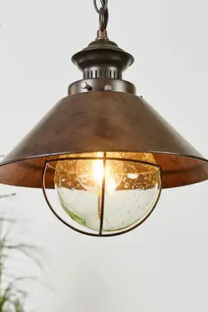 Lampada sospesa Nautica in look anticato, 26 cm Direttamente Dal Produttore