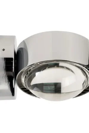 Applique da esterno a LED Puk Outdoor Wall, cromo Offerta Lampo
