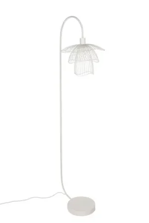 Professionale Lampada da terra Forestier Papillon XS, bianco