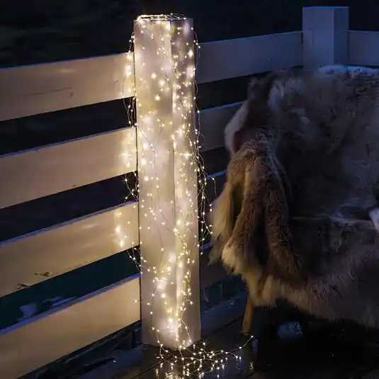 Catena luminosa LED Knirke da esterni, 200 luci Offerta Limitata