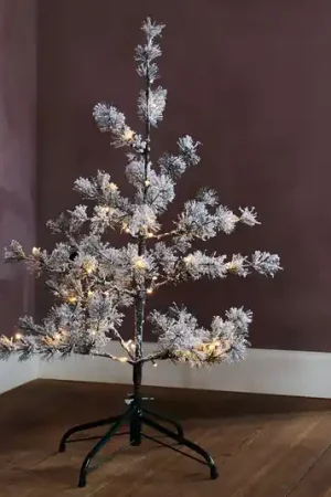 Albero LED Alfi, alto 90 cm, a batteria Must-Have