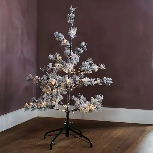 Albero LED Alfi, alto 90 cm, a batteria Must-Have