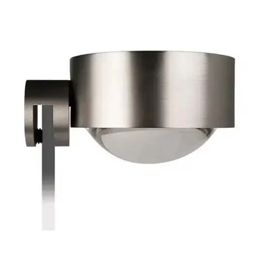 Luce a specchio a clip Puk Fix, cromo opaco Spedito Oggi