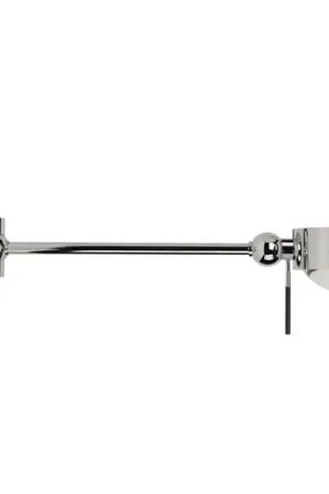 Lampada da lettura Puk Hotel, 38 cm, cromo opaco, G9 Promozione