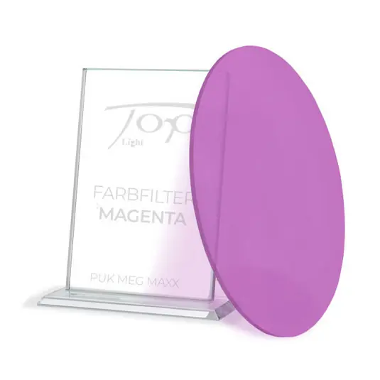 Subito Disponibile Filtro colorato per la serie di lampade Puk Meg Maxx, magenta