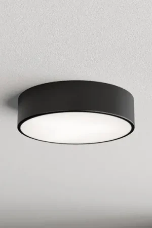 Plafoniera Cleo, Ø 30 cm, IP20, nero, metallo, E27 Prezzo Conveniente