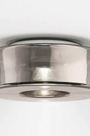 Spedizione Espresso serien.lighting Curling M soffitto 2.700K vetro argento