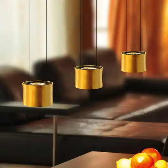 Occasione BANKAMP Impulse LED a sospensione 3 luci oro