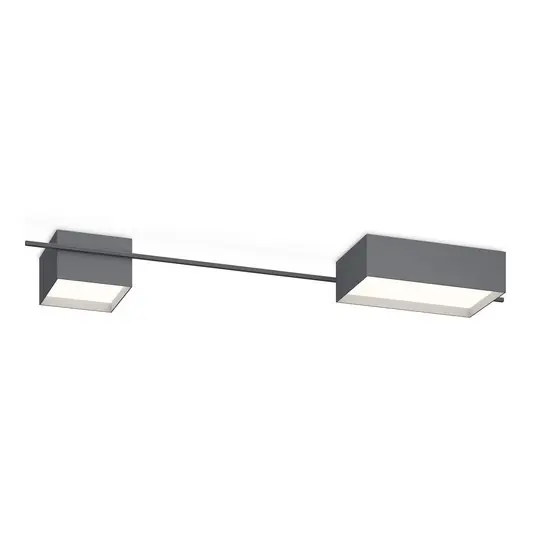 Vibia Structural 2642 plafoniera, grigio scuro Promozione