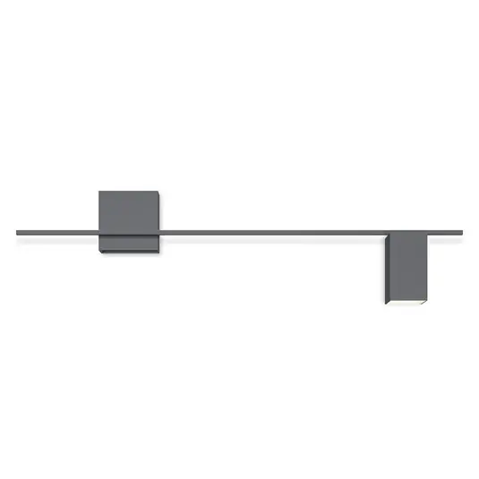 Reso Gratuito Vibia Structural 2610 applique LED grigio scuro