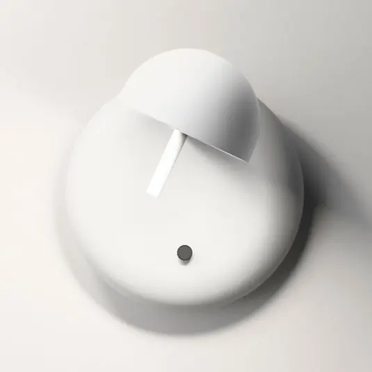 Vibia Pin 1675 Applique a LED, 11 cm, bianco Miglior Prezzo