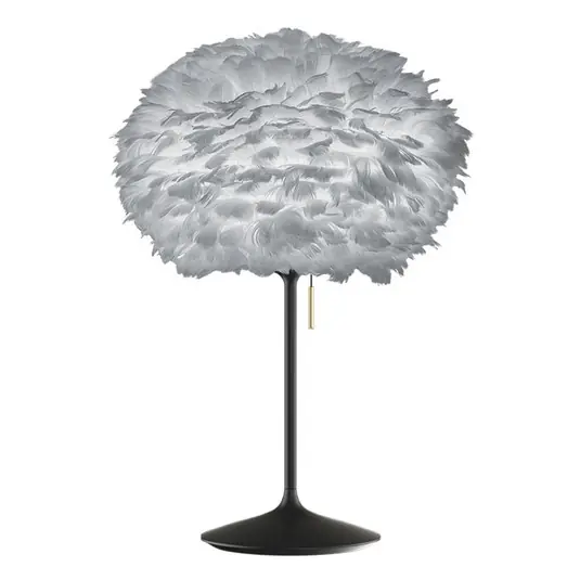 UMAGE Eos Medium lampada da tavolo grigio/nero Nuovo Arrivo