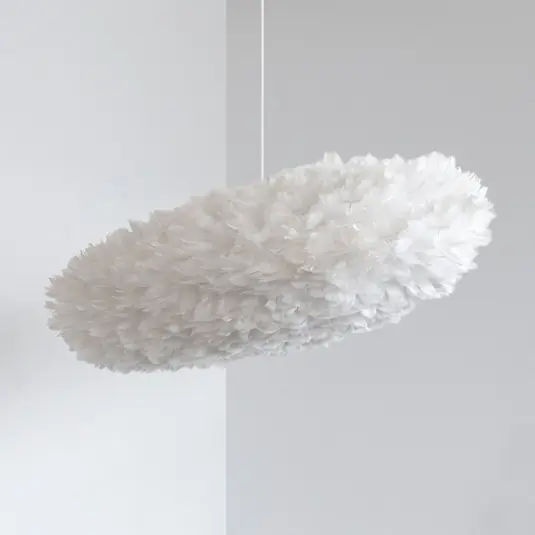 Consegna Rapida UMAGE Eos Esther Medium, lampada a sospensione, bianco/bianco
