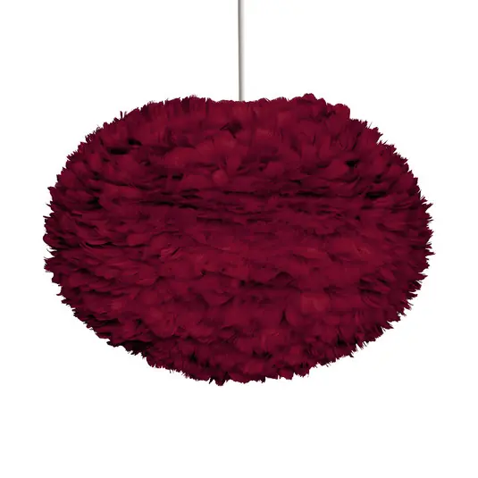 Vendita Finale UMAGE Eos large lampada a sospensione piume, rosso