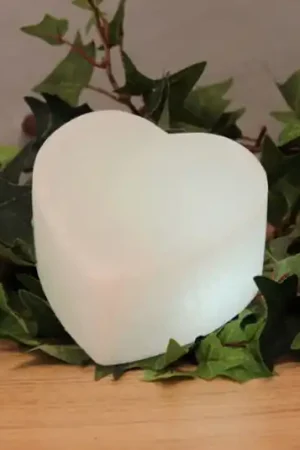 Cuore LED bianco White Line di salgemma Non Perdere