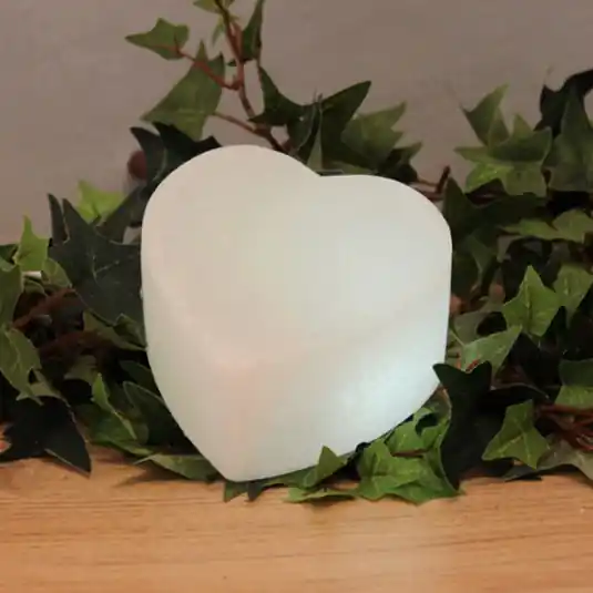 Cuore LED bianco White Line di salgemma Non Perdere