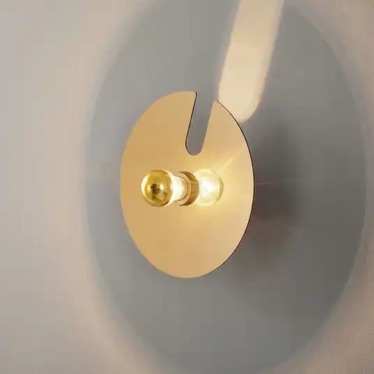 WEVER & DUCRÉ Mirro 1.0 parete 30cm nero/oro Spedito Oggi