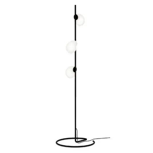 Affare WEVER & DUCRÉ Dro 1.0 Comp lampada da terra bianca e nera